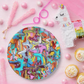 Graffiti Pappteller (Party)