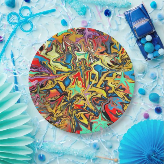 Graffiti Pappteller (Party)