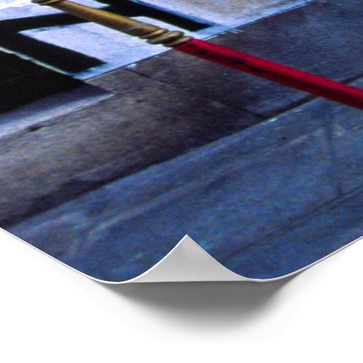 Graffiti, Paris Poster (Ecke)