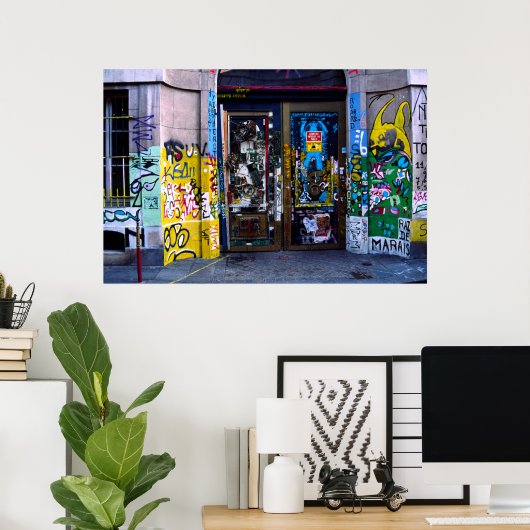 Graffiti, Paris Poster (Heimbüro)