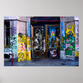 Graffiti, Paris Poster (Vorne)