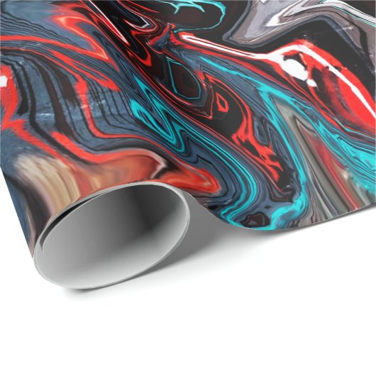 Graffiti-Party Geschenkpapier (Rolleneckpunkt)