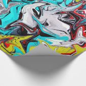 Graffiti-Party Geschenkpapier (Ecke)
