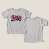 Graffiti Pastel Liebe Bombe (Design Vorderseite & Rückseite)
