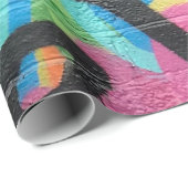 Graffiti Pattern Geschenkpapier (Rolleneckpunkt)