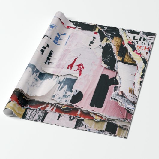 Graffiti Pattern Geschenkpapier (Ungerollt)