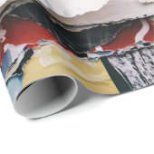 Graffiti Pattern Geschenkpapier (Rolleneckpunkt)