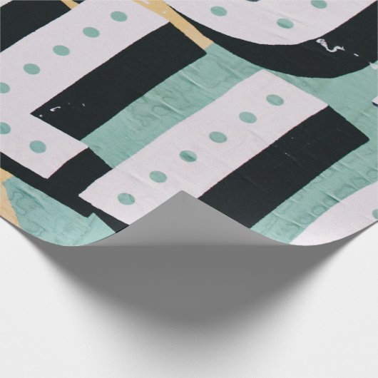 Graffiti Pattern Geschenkpapier (Ecke)