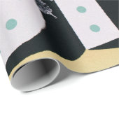 Graffiti Pattern Geschenkpapier (Rolleneckpunkt)