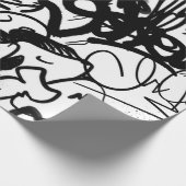 Graffiti Pattern Geschenkpapier (Ecke)