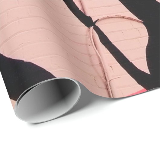 Graffiti Pattern Geschenkpapier (Rolleneckpunkt)