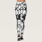 Graffiti Pattern Leggings (Rückseite)