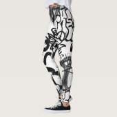 Graffiti Pattern Leggings (Links)