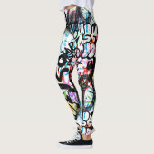 Graffiti Pattern Leggings (Links)