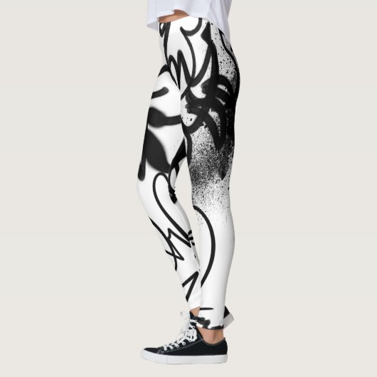 Graffiti Pattern Leggings (Links)