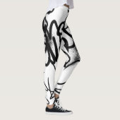 Graffiti Pattern Leggings (Rechts)