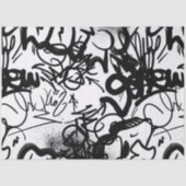 Graffiti Pattern Seidenpapier (Vorderseite)