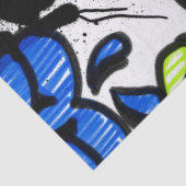 Graffiti Pattern Seidenpapier (Ausschnitt)