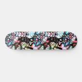 Graffiti Pattern Skateboard (Horizontal)