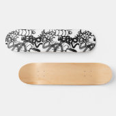 Graffiti Pattern Skateboard (Horizontal)