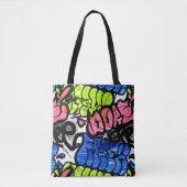 Graffiti Pattern Tasche (Vorderseite)