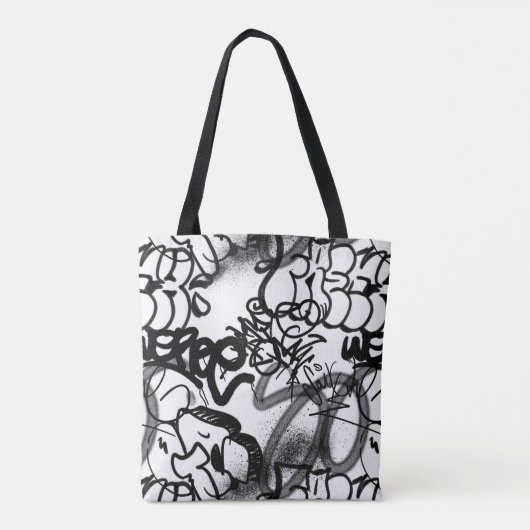 Graffiti Pattern Tasche (Rückseite)