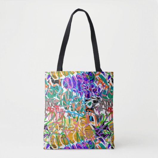 Graffiti Pattern Tasche (Vorderseite)