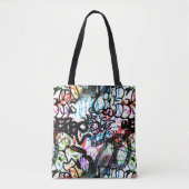 Graffiti Pattern Tasche (Vorderseite)