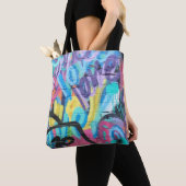 Graffiti Pattern Tote Bag Tasche (Von Nahem)