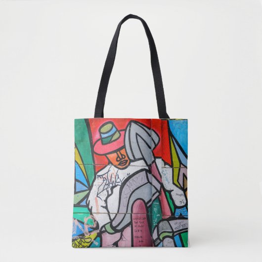 Graffiti Pattern Tote Bag Tasche (Vorderseite)