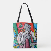 Graffiti Pattern Tote Bag Tasche (Rückseite)