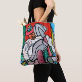 Graffiti Pattern Tote Bag Tasche (Von Nahem)