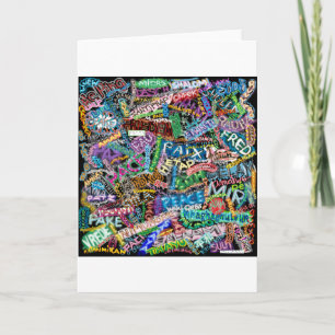 graffiti peace international translation feiertagskarte