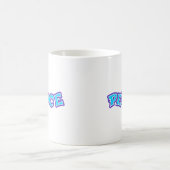 Graffiti Peace Kaffeetasse (Mittel)