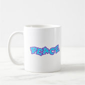 Graffiti Peace Kaffeetasse (Links)