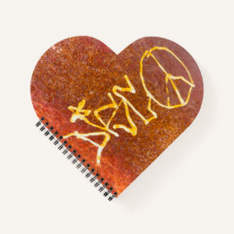 Graffiti Peace Notizblock