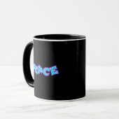 Graffiti Peace Tasse (Vorderseite Links)