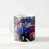 Graffiti-personalisierte Tasse (Vorderseite Links)