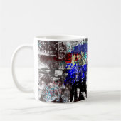 Graffiti-personalisierte Tasse (Links)