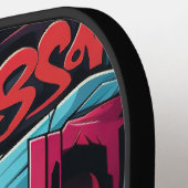 Graffiti Pickleball Paddle (Linke Seite)