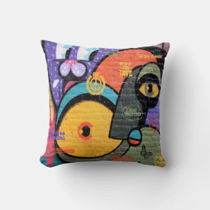Graffiti Pillow Kissen