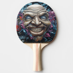 Graffiti Ping Pong Paddle Tischtennis Schläger