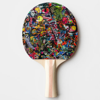 Graffiti Ping Pong Paddle von Ray Dust Tischtennis Schläger