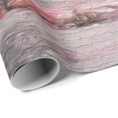 Graffiti Pink Green Grunge Städtische Straße Kunst Geschenkpapier (Rolleneckpunkt)