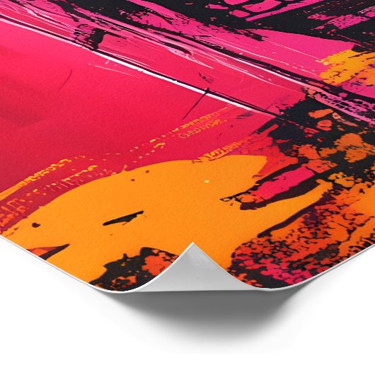 Graffiti Pirate Characters in Bold, Vibrant Street Poster (Ecke)