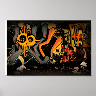 Graffiti-Plakat #3 Poster