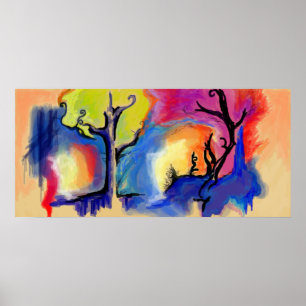 Graffiti-Plakat Poster