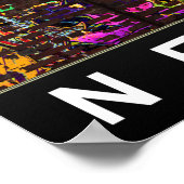 Graffiti-Plakate in New York Poster (Ecke)