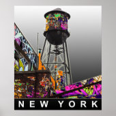 Graffiti-Plakate in New York Poster (Vorne)