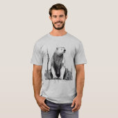 Graffiti Polar Bear T-Shirt (Vorne ganz)